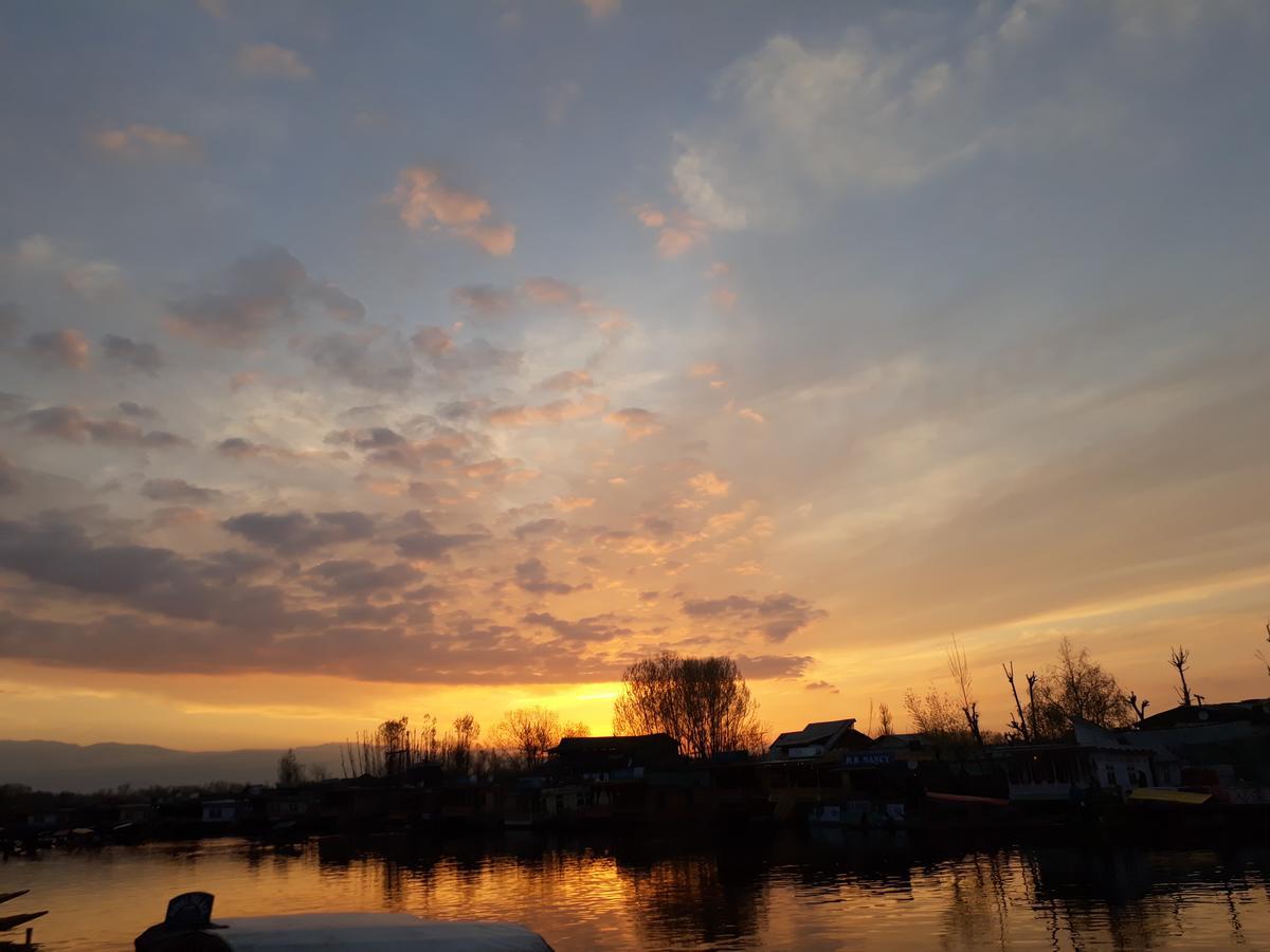 Heritage Geneva House Boat Srinagar  Luaran gambar